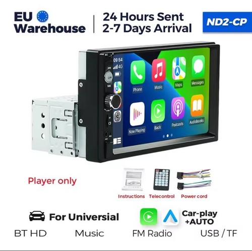 Autoradio din touch - autoradio, 7"