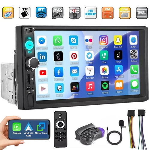 Single 1din touch - 7", screen