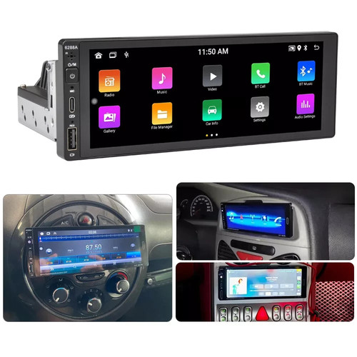 Wireless carplay 1din - x,