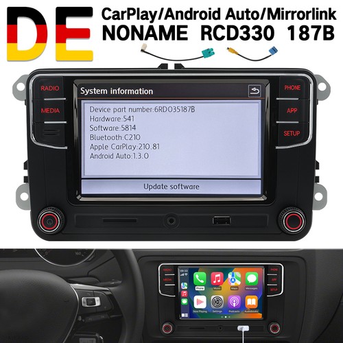 Autoradio noname rcd330 187b - noname,