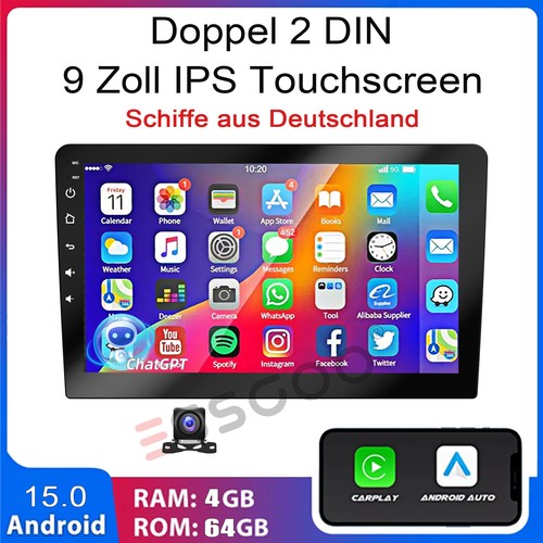 Autoradio 64g doppio din - 4+64g,