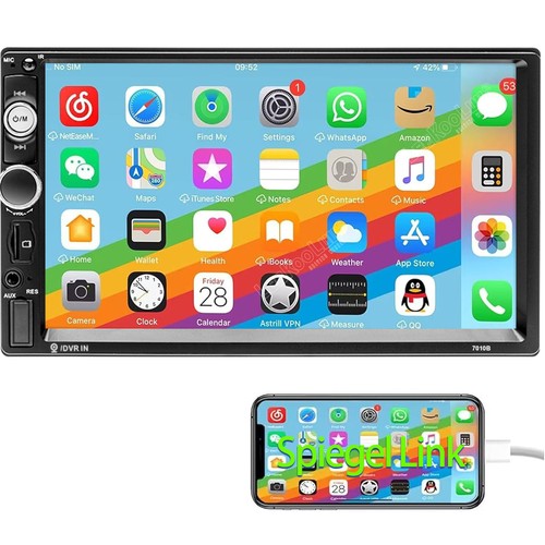 Autoradio doppio 2 - 7", din
