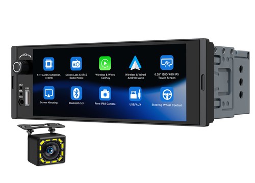 Radio stereo singolo - , din